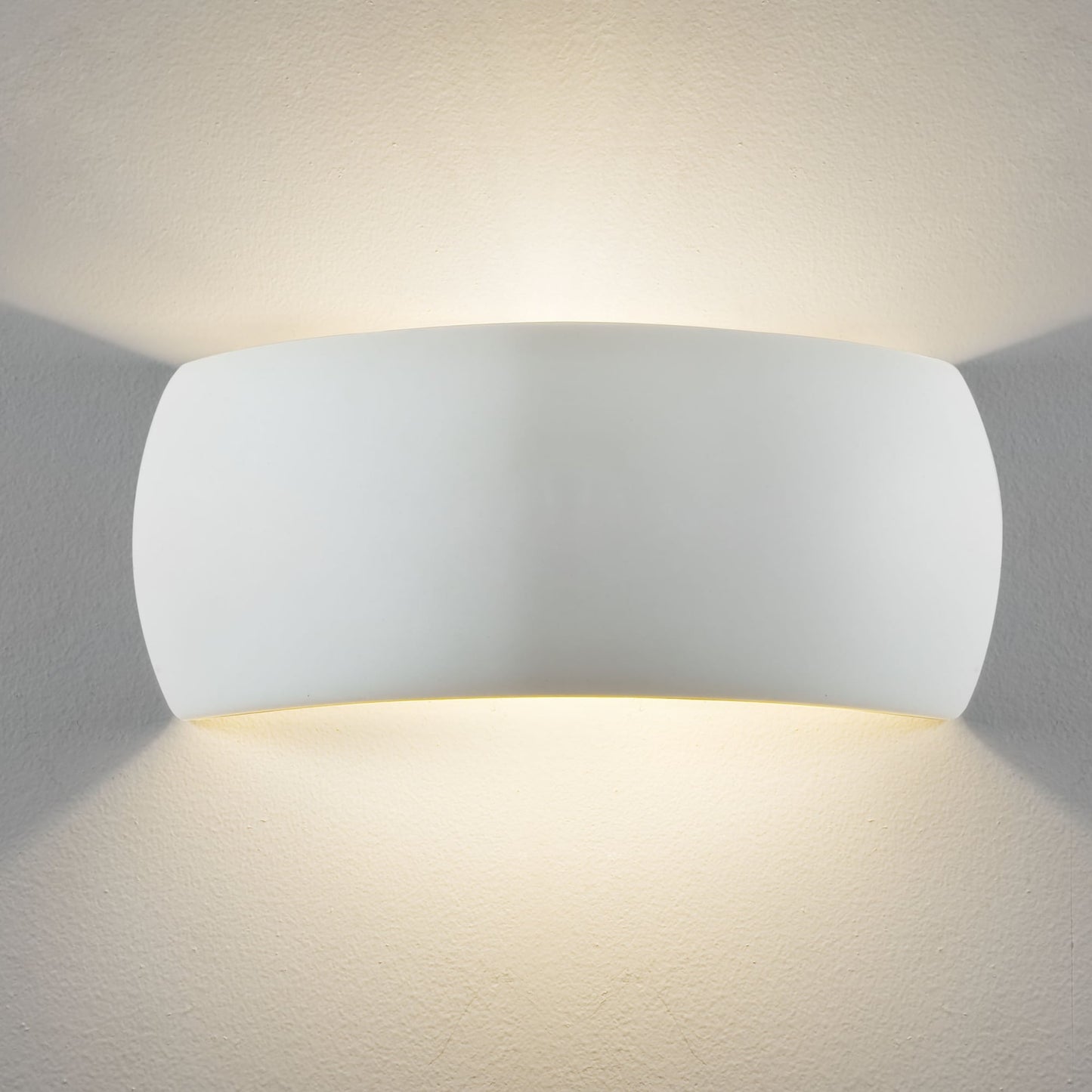 Lamp Candle| Milo 300 White Ceramic Wall Light