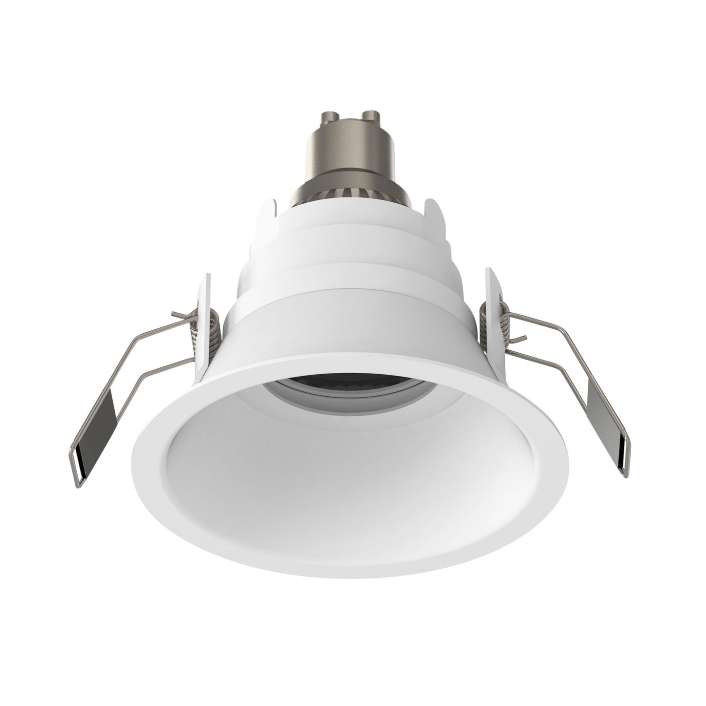 Lamp Candle| Minima Slimline Round Fixed Fire-Rated IP65 Downlight in Matt White