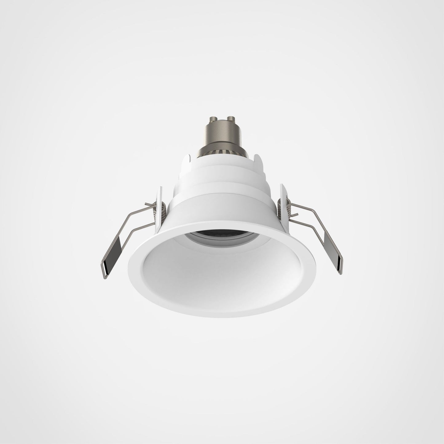 Lamp Candle| Minima Slimline Round Fixed Fire-Rated IP65 Downlight in Matt White
