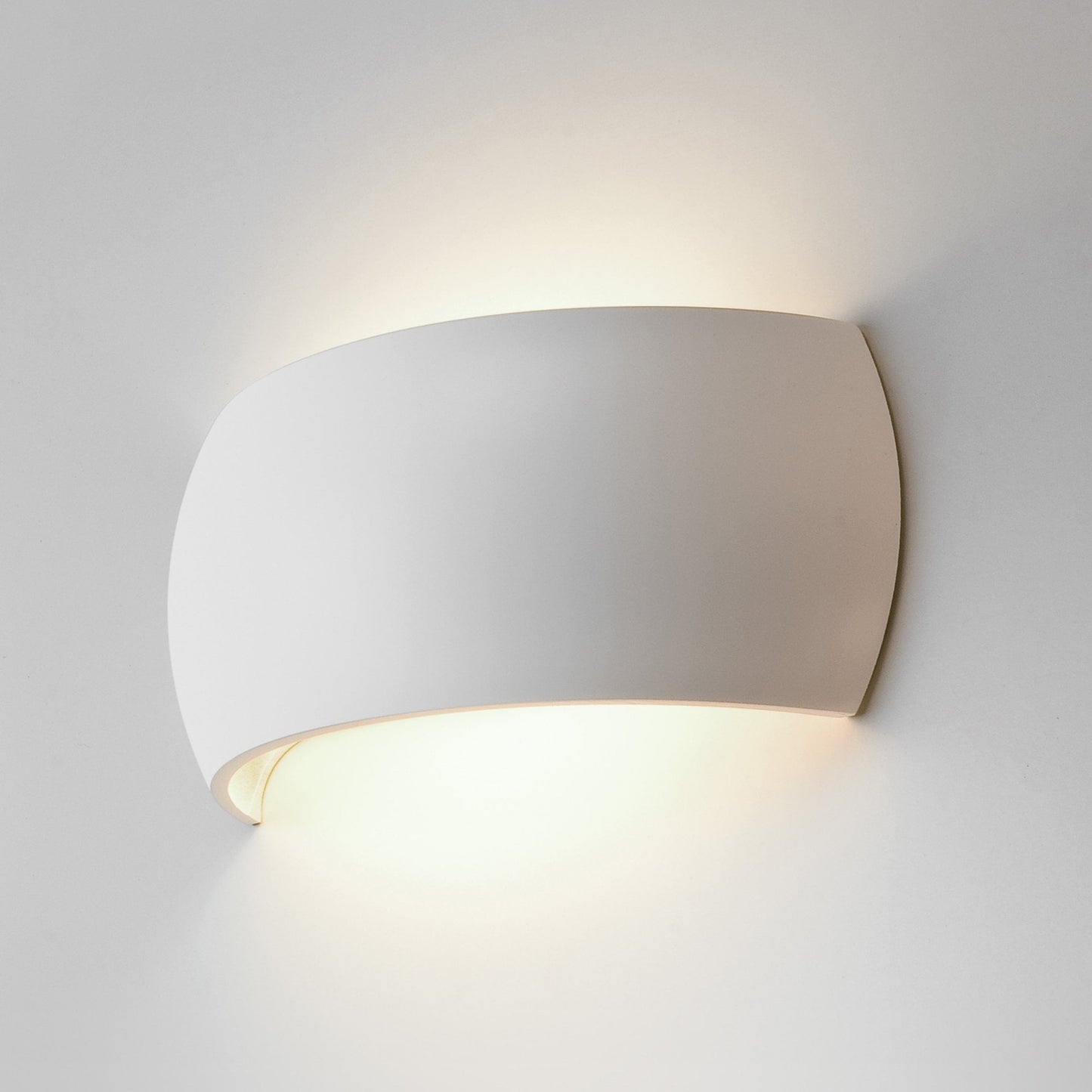 Lamp Candle| Milo 300 White Ceramic Wall Light