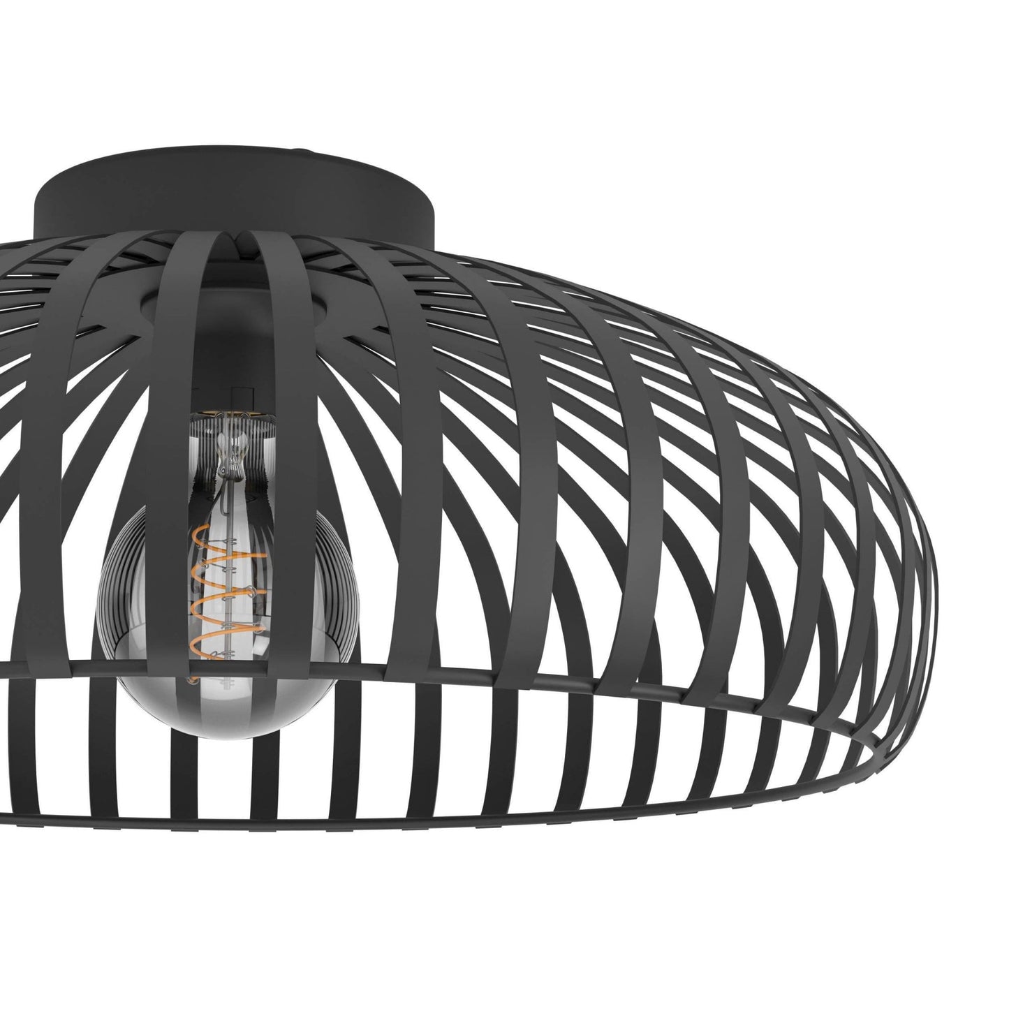 Lamp Candle| Mogano 3 430mm Ceiling Light in Black